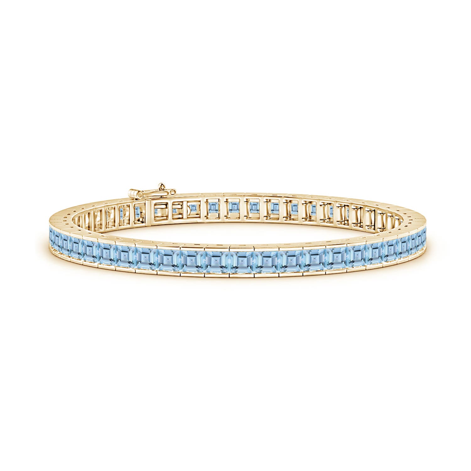 AAAA - Aquamarine / 11 CT / 14 KT Yellow Gold