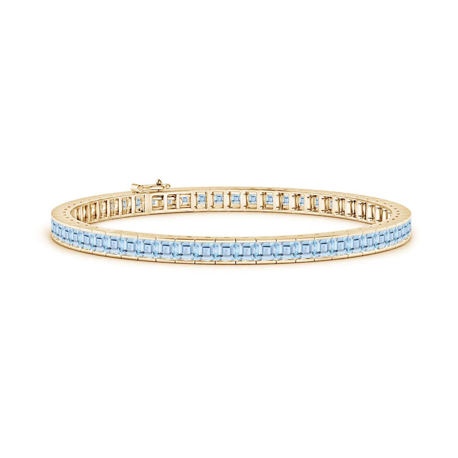 AAA - Aquamarine / 8.12 CT / 14 KT Yellow Gold