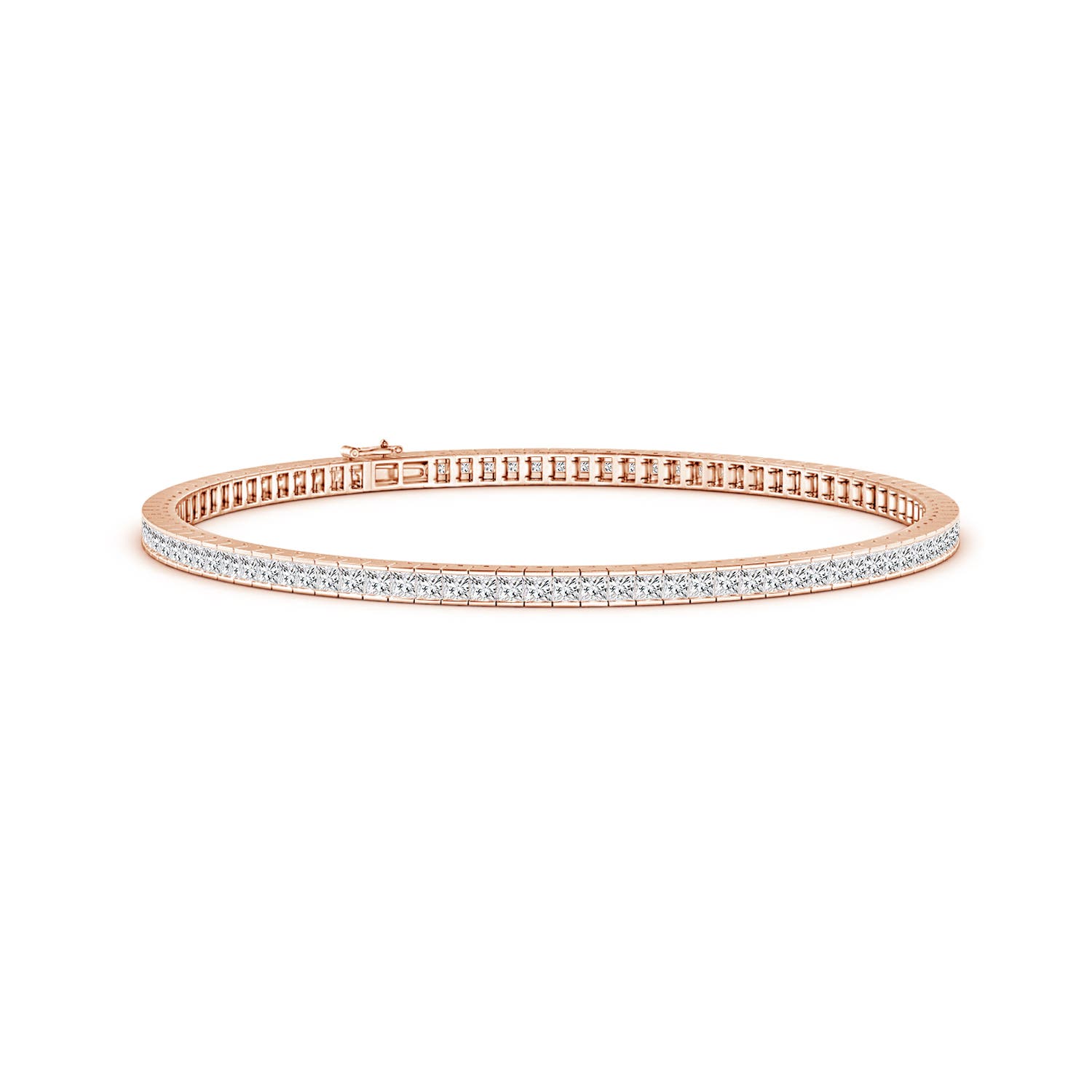 H, SI2 / 0.96 CT / 14 KT Rose Gold