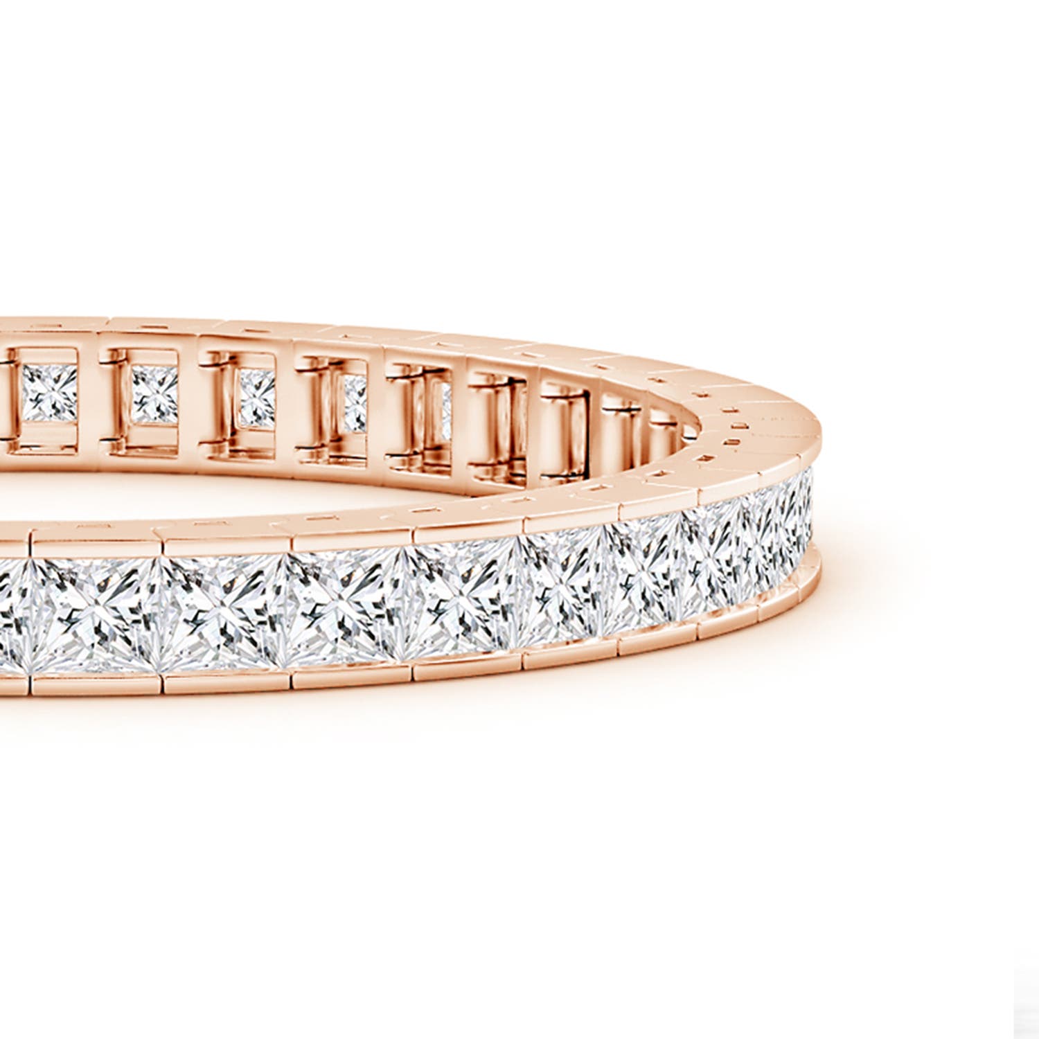 H, SI2 / 17.5 CT / 14 KT Rose Gold