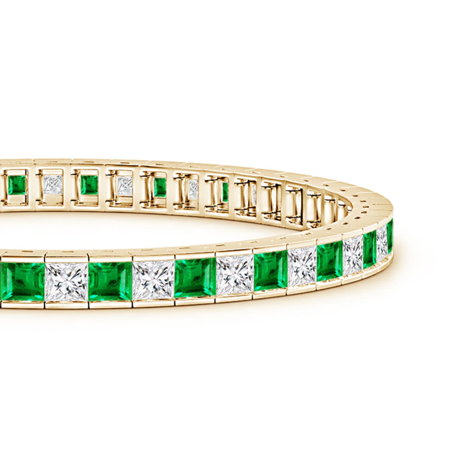 AAA - Emerald / 8.98 CT / 14 KT Yellow Gold