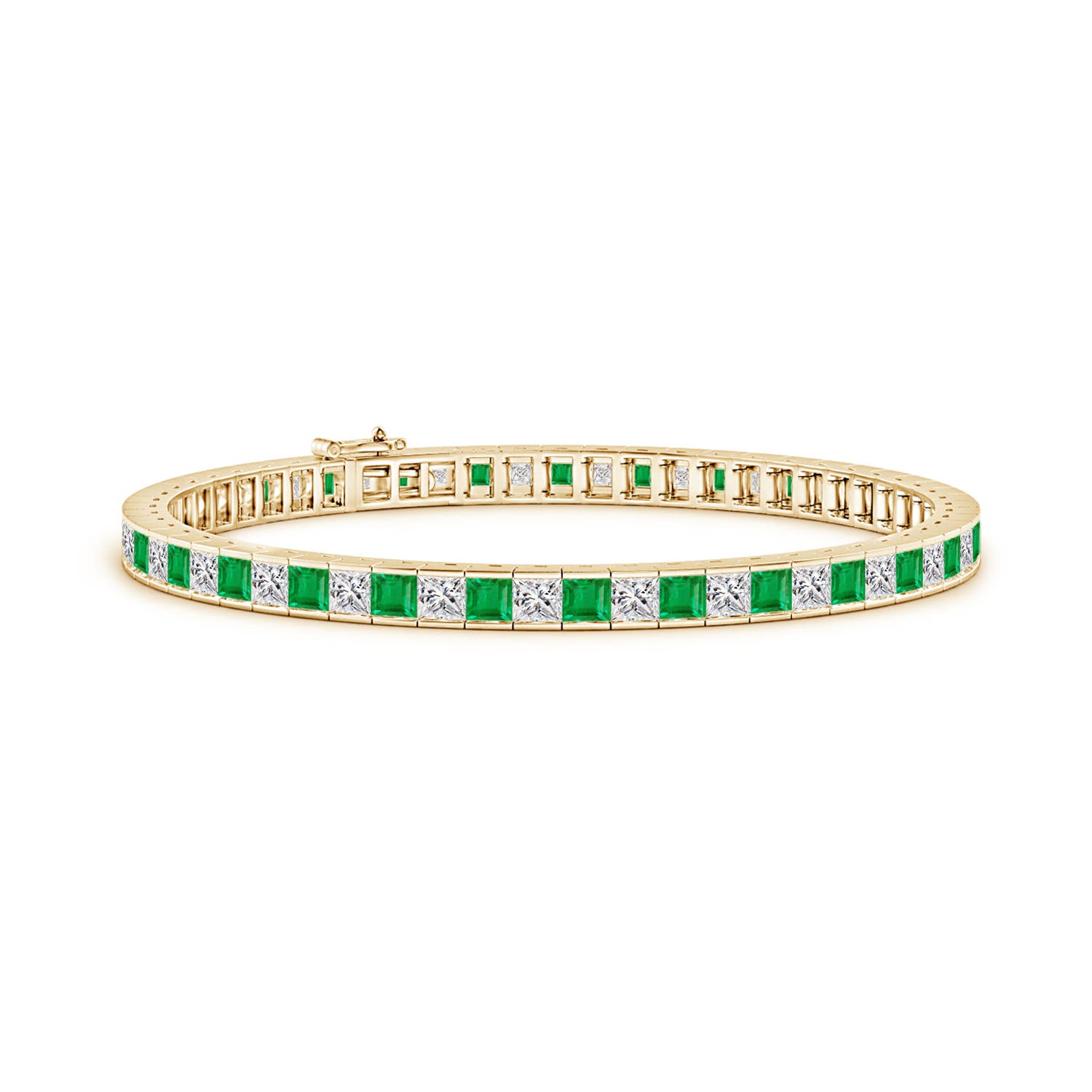 AA - Emerald / 7.4 CT / 14 KT Yellow Gold