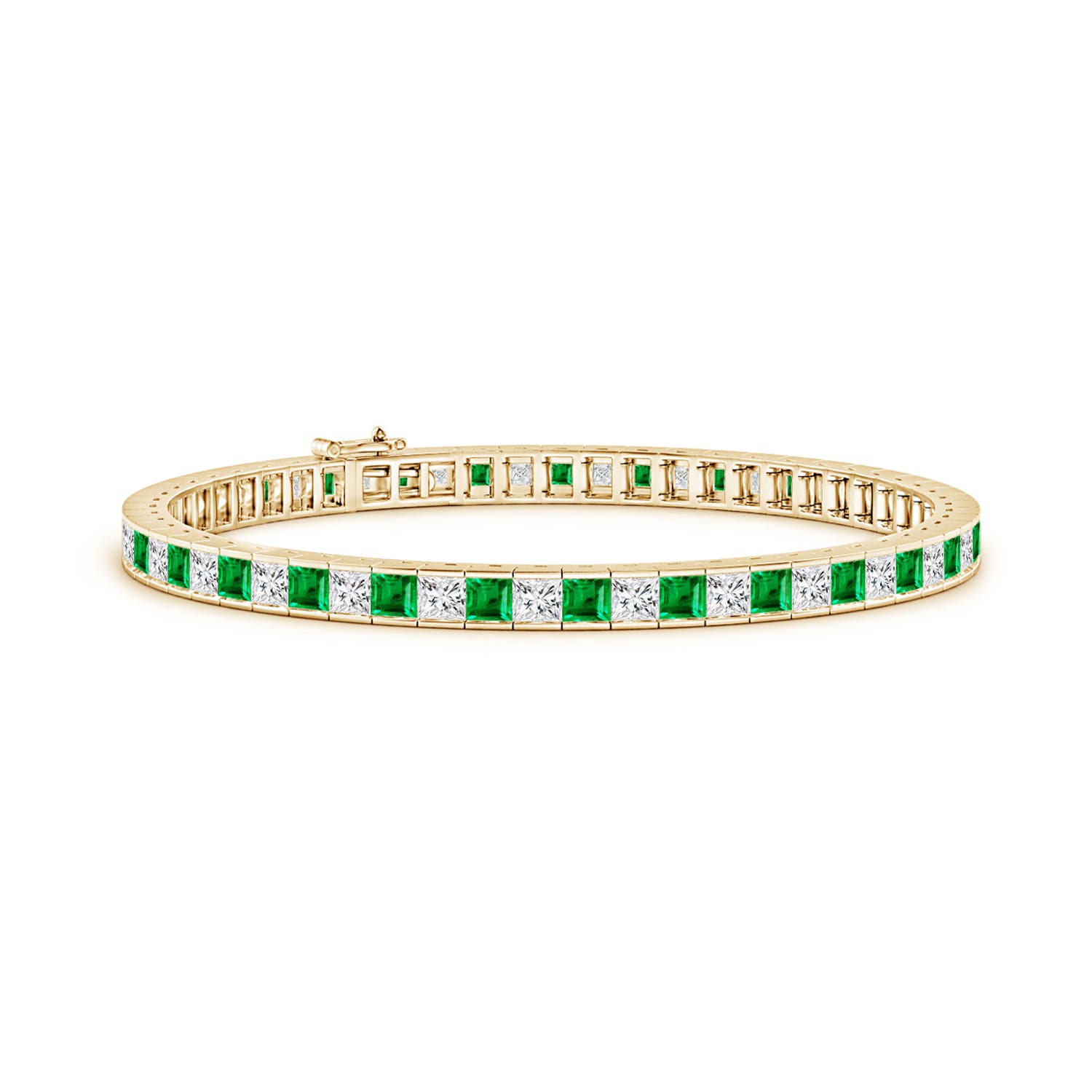 AAA - Emerald / 7.4 CT / 14 KT Yellow Gold