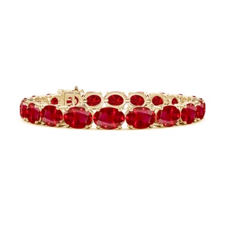 Oval AAA Ruby