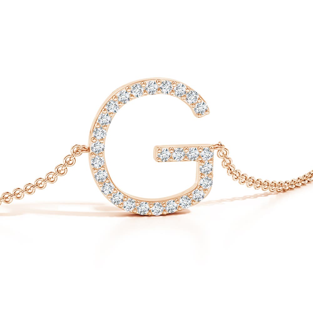 G, VS2 / 0.22 CT / 14 KT Rose Gold