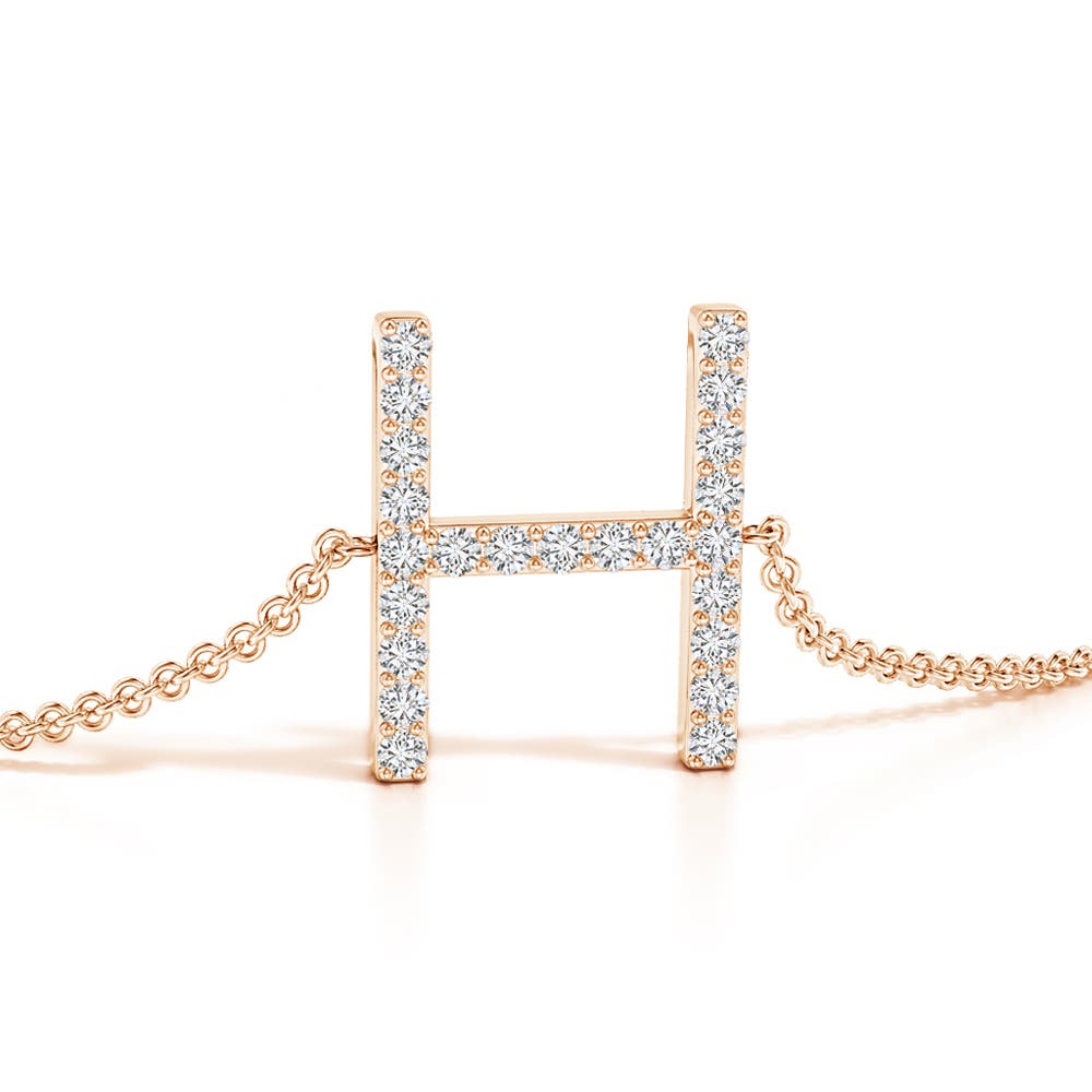 H, SI2 / 0.18 CT / 14 KT Rose Gold