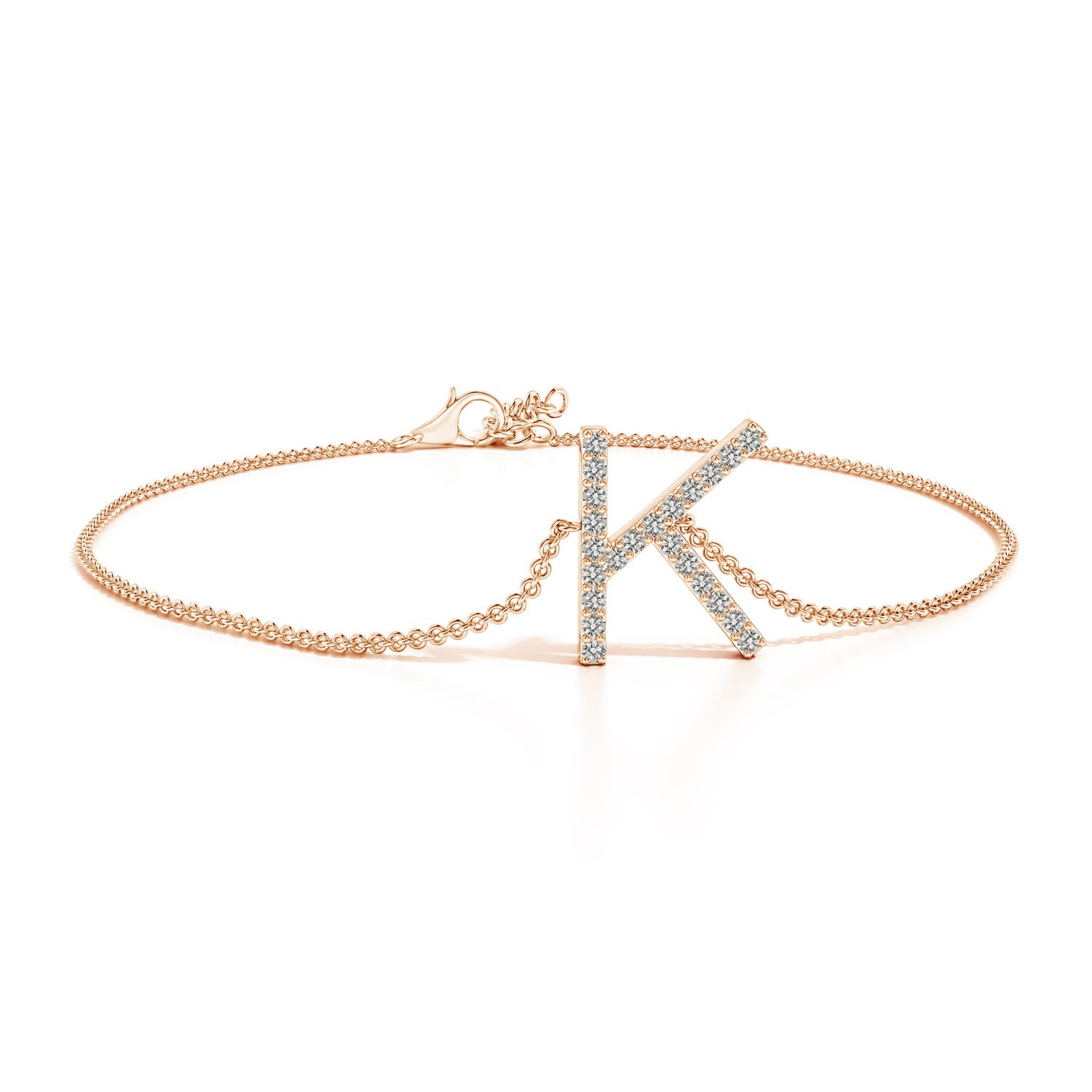 K, I3 / 0.18 CT / 14 KT Rose Gold