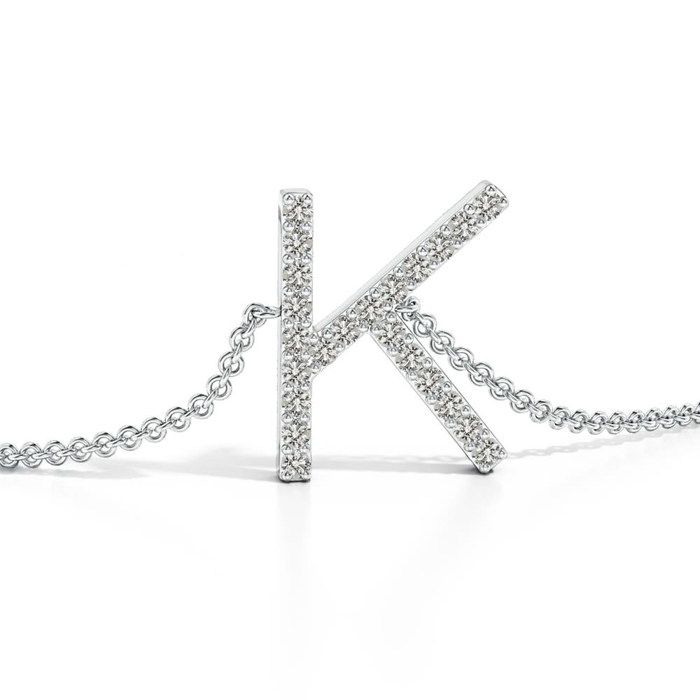 K, I3 / 0.18 CT / 14 KT White Gold