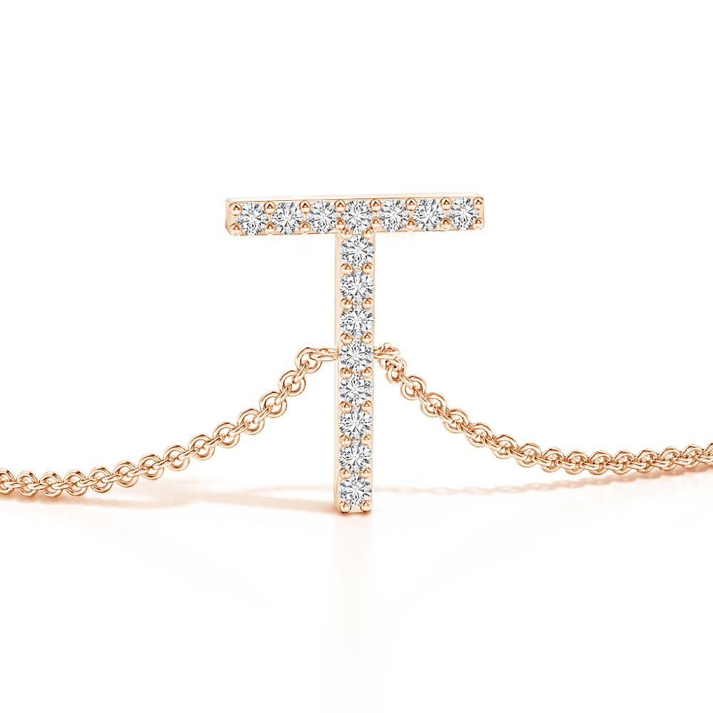 H, SI2 / 0.12 CT / 14 KT Rose Gold