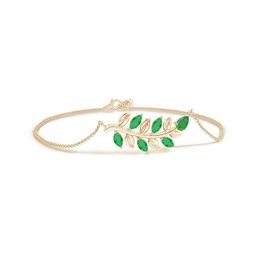 Chain Emerald Chain Bracelets