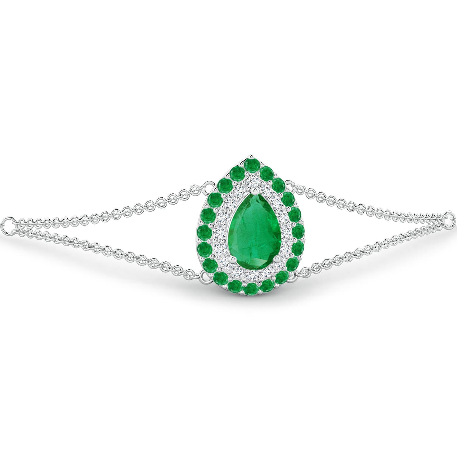 AA - Emerald / 1.06 CT / 14 KT White Gold