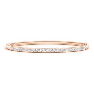 1.95mm GVS2 Classic Channel-Set Round Diamond Bangle in Rose Gold