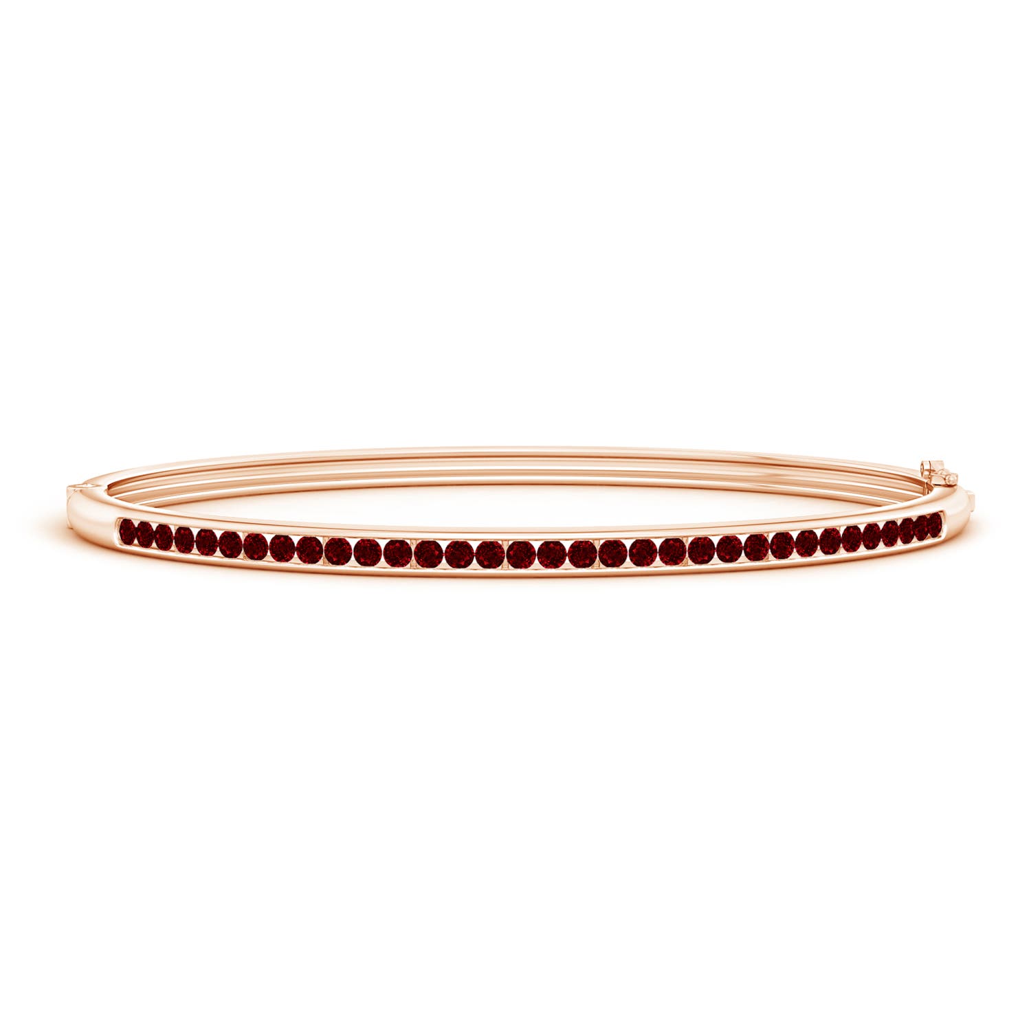 Image Representation of the Ruby Rose Gold Bracelets