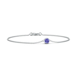 Fashion White Gold Tanzanite Bracelets