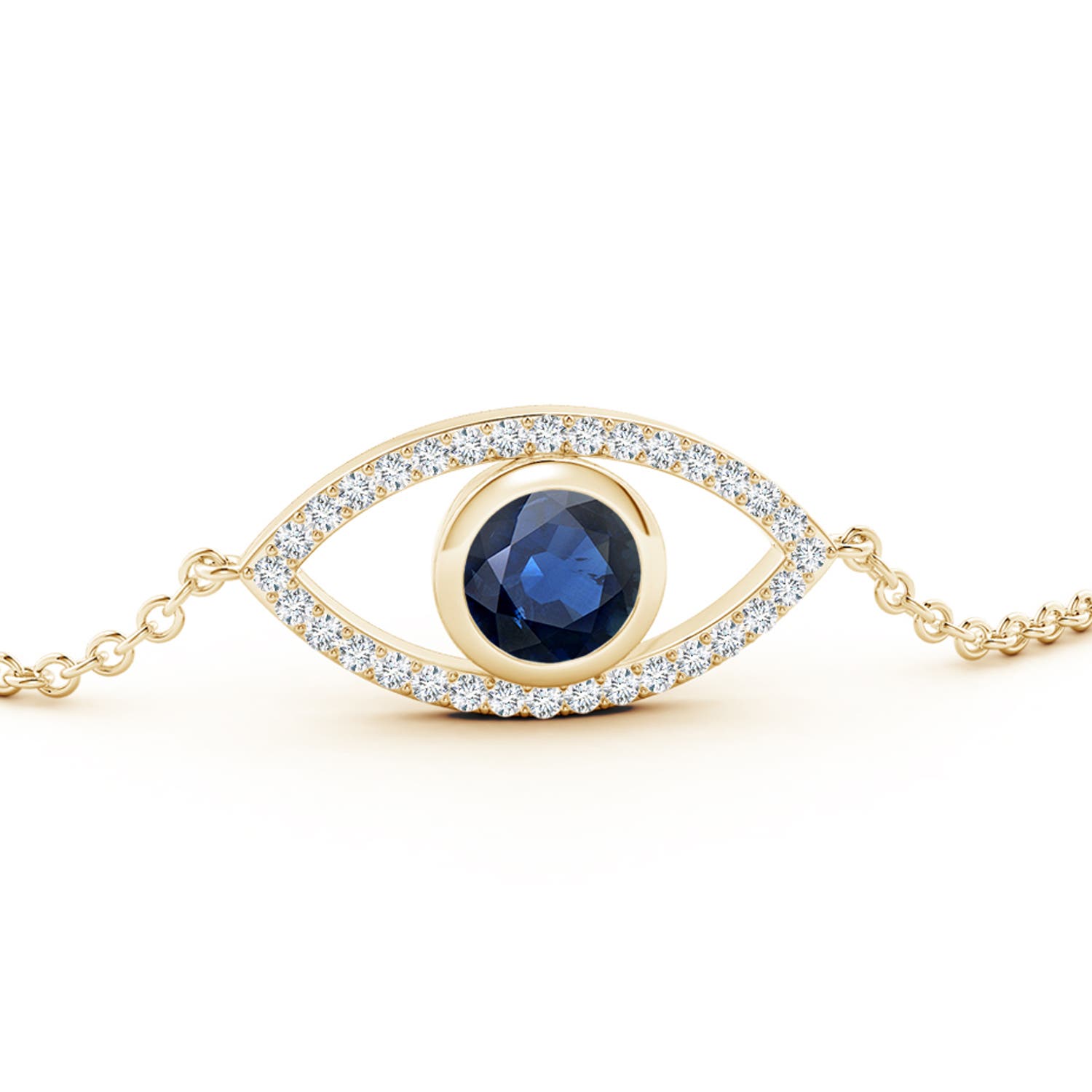 AA - Blue Sapphire / 1.29 CT / 14 KT Yellow Gold