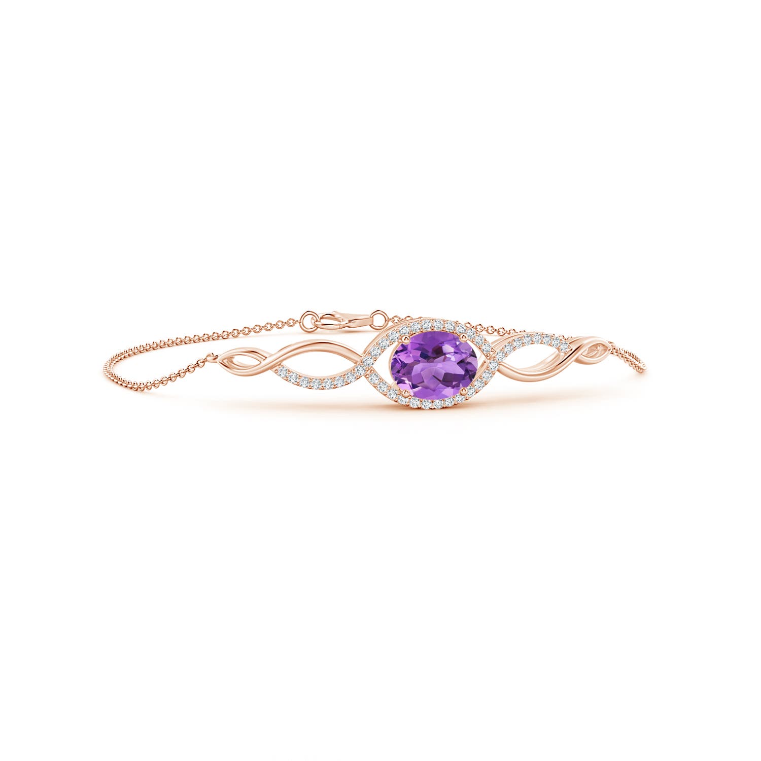 AA - Amethyst / 1.85 CT / 14 KT Rose Gold