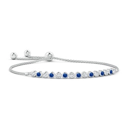 Blue Sapphire Tennis Bracelets