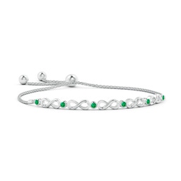 Emerald Stackable Bracelets