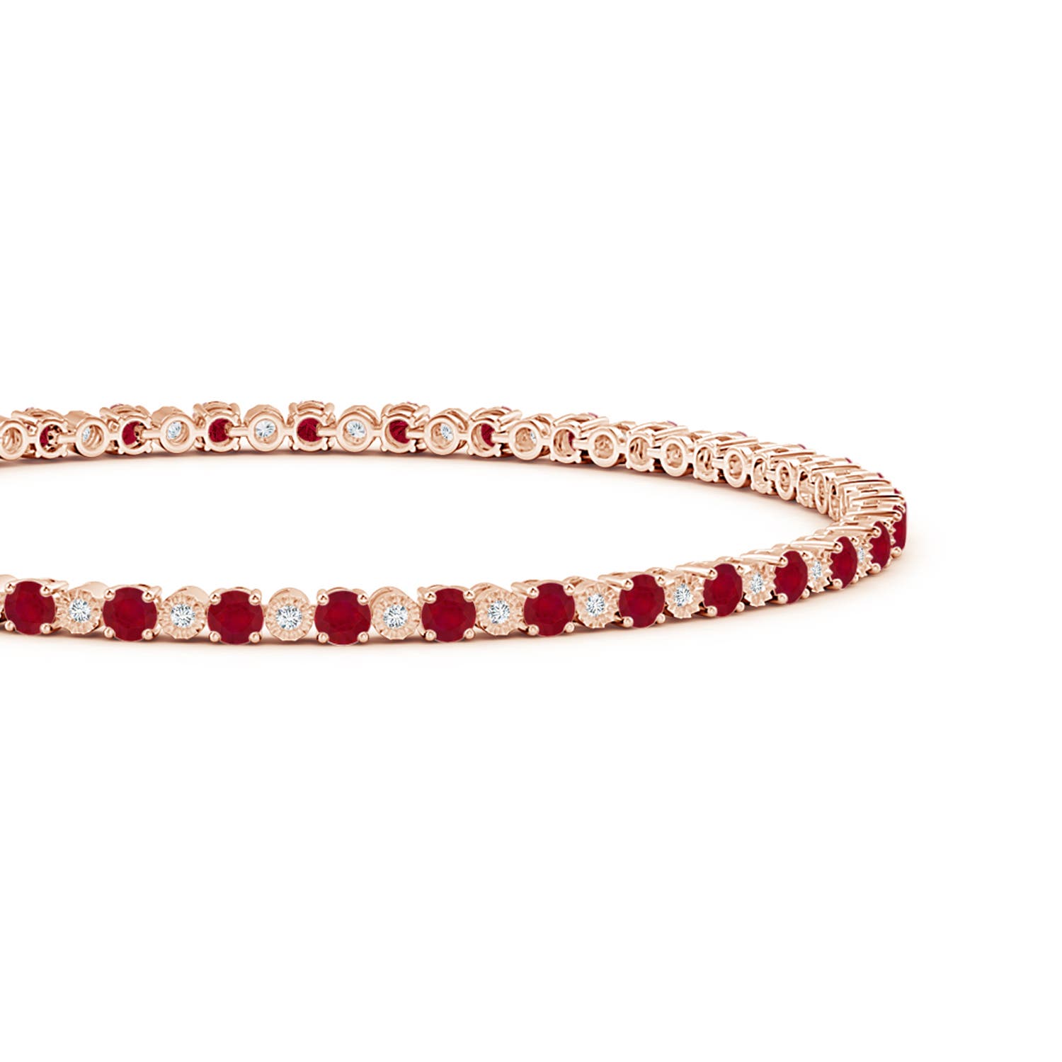 AA - Ruby / 5.46 CT / 14 KT Rose Gold