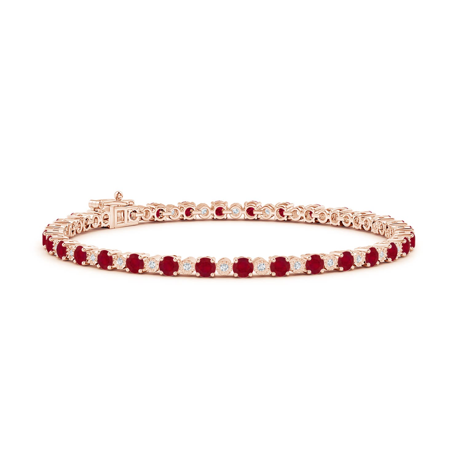 AA - Ruby / 7.14 CT / 14 KT Rose Gold