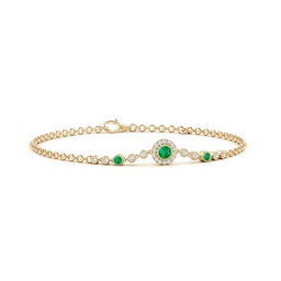 Emerald Chain Bracelets