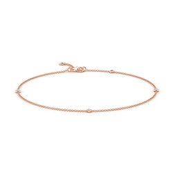 Rose Gold Rose Gold Aquamarine Bracelets