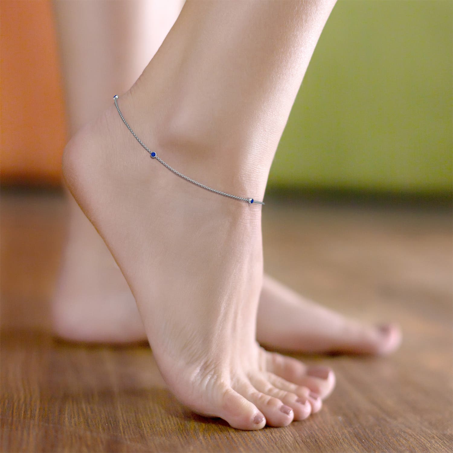 Tiny heart initial Anklet dainty ankle bracelets delicate anklets brid –  Petite Boutique