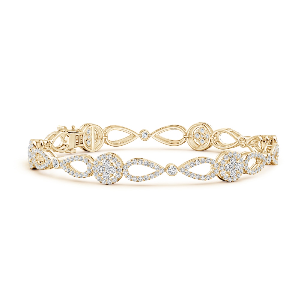 The Large 9ct Gold Diamond Double Hook Bangle  The Large 9ct Gold Diamond  Double Hook Bangle. £1950.00 Set with 52 brilliant cut diamonds, in solid  9ct gold. Total Bangle weight approximately