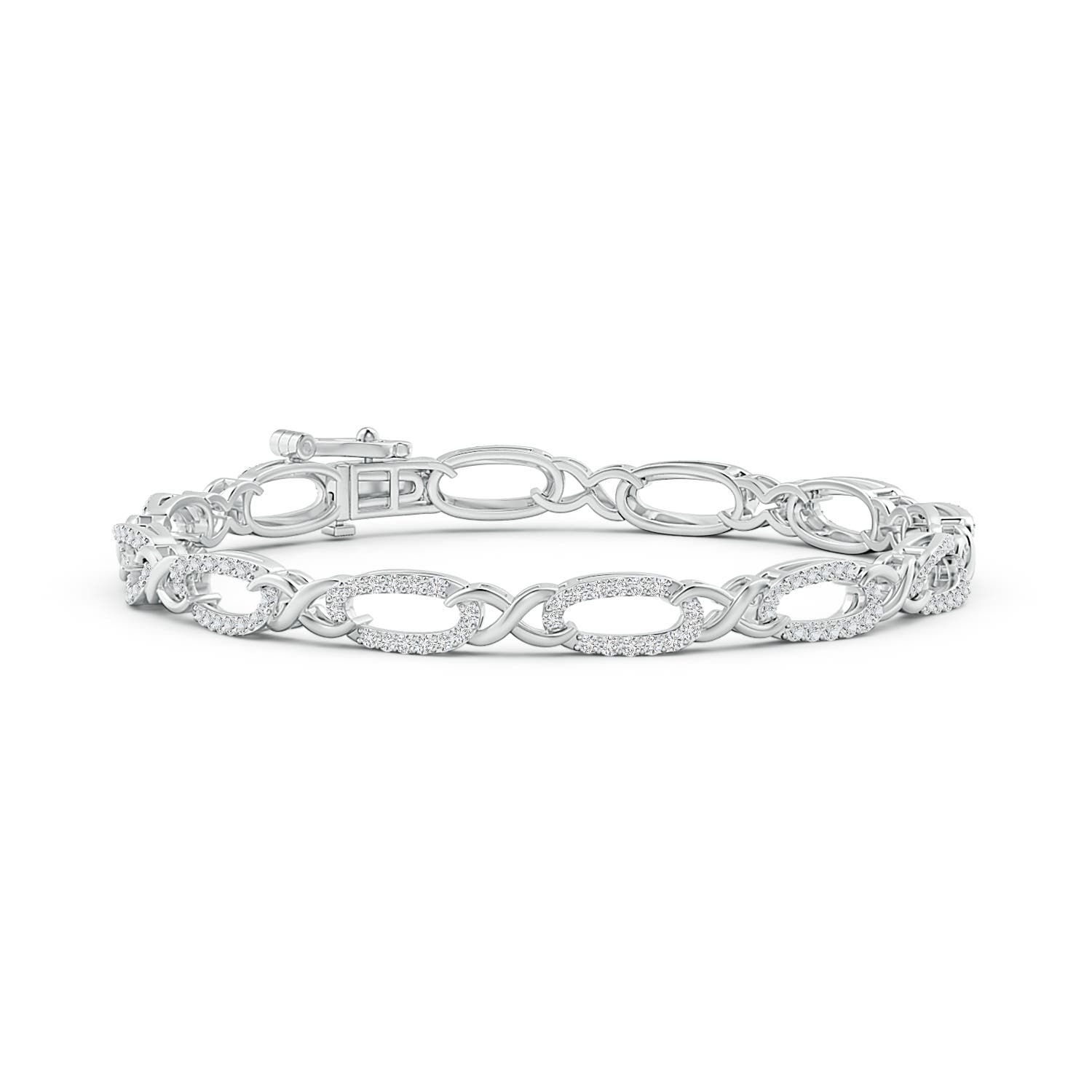 Buy Designs & You Silver Plated American Diamond Studded Bangle Style  Bracelet - Bracelet for Women 25188570 | Myntra
