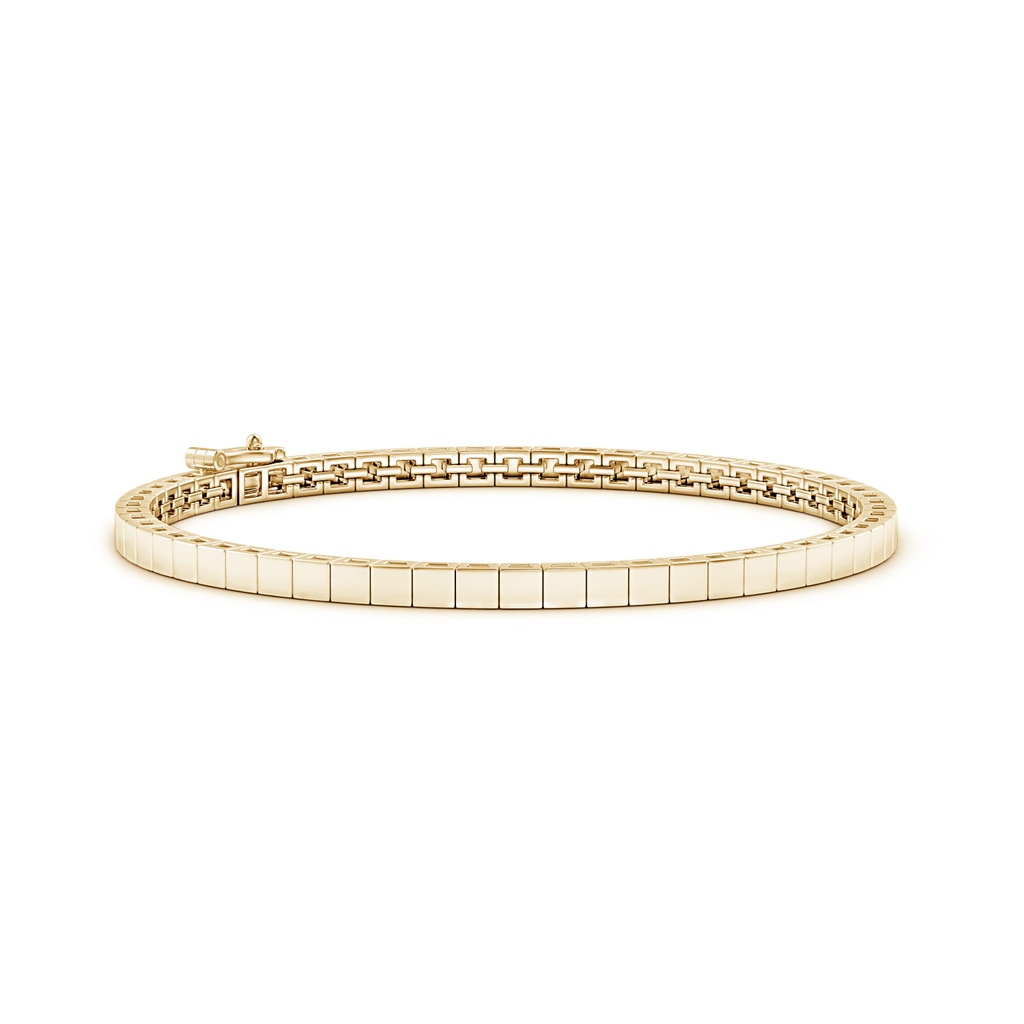 Bracelet Catch 70 Classic Linked Square Bracelet in Yellow Gold