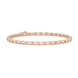Rose Gold Diamond Bracelets