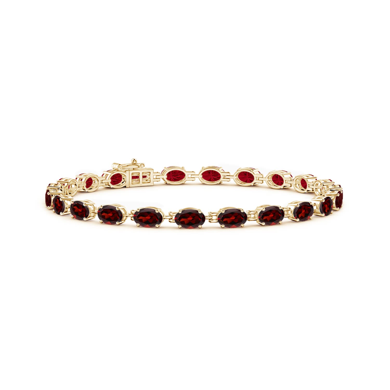 AAA - Garnet / 12.65 CT / 14 KT Yellow Gold