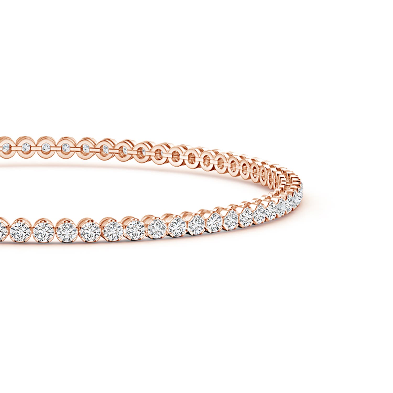 H, SI2 / 1.01 CT / 14 KT Rose Gold