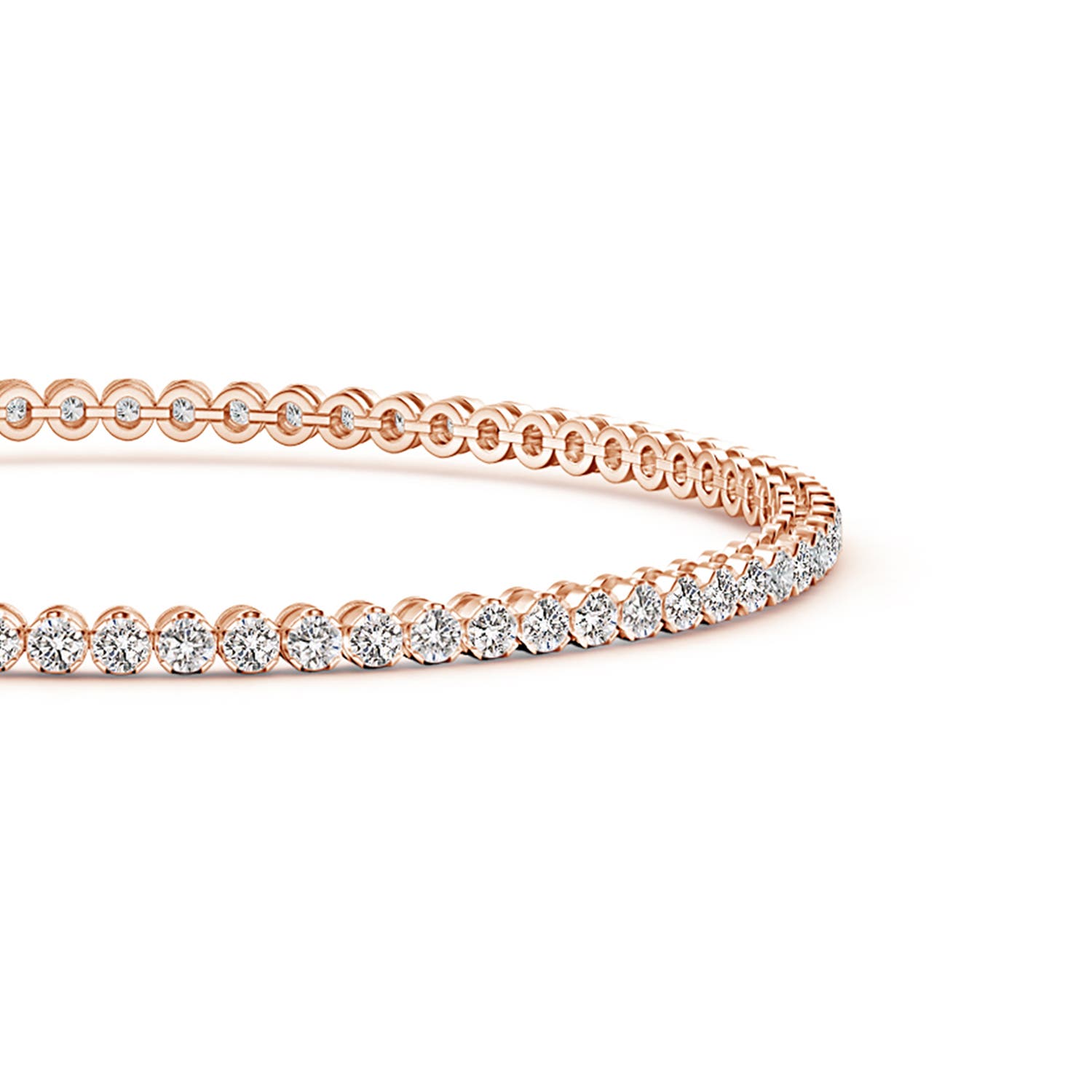 I-J, I1-I2 / 1.01 CT / 14 KT Rose Gold