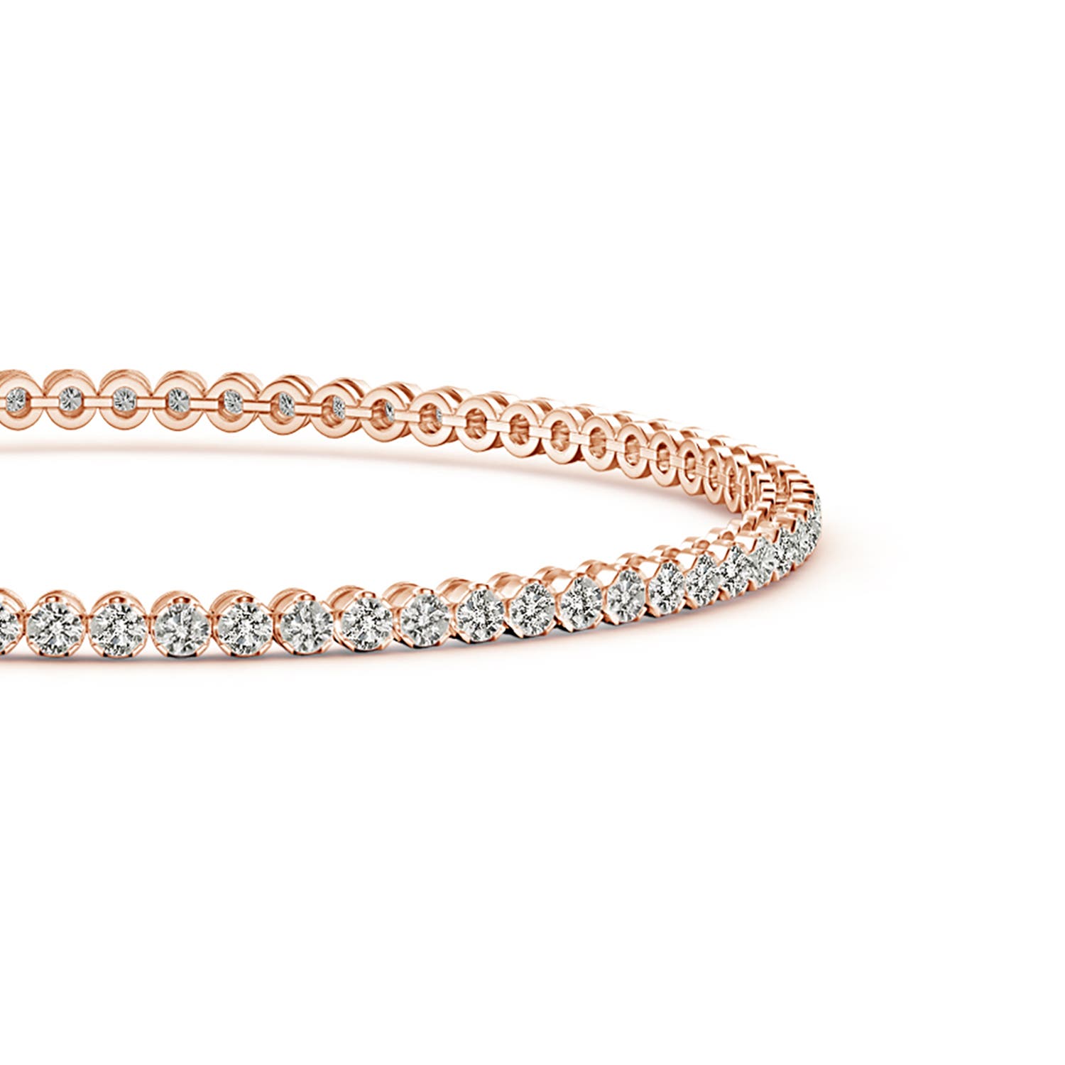 K, I3 / 1.01 CT / 14 KT Rose Gold