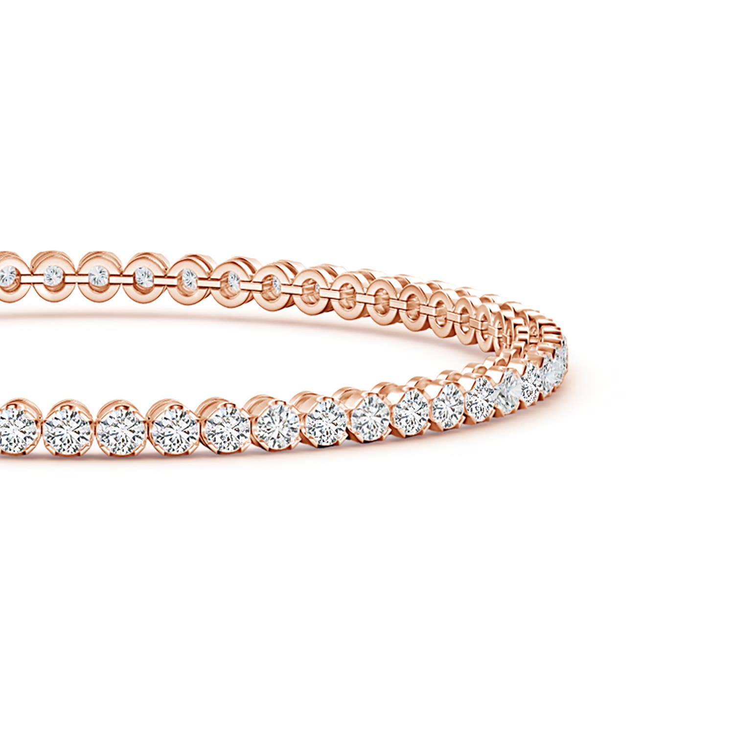 H, SI2 / 3.02 CT / 14 KT Rose Gold