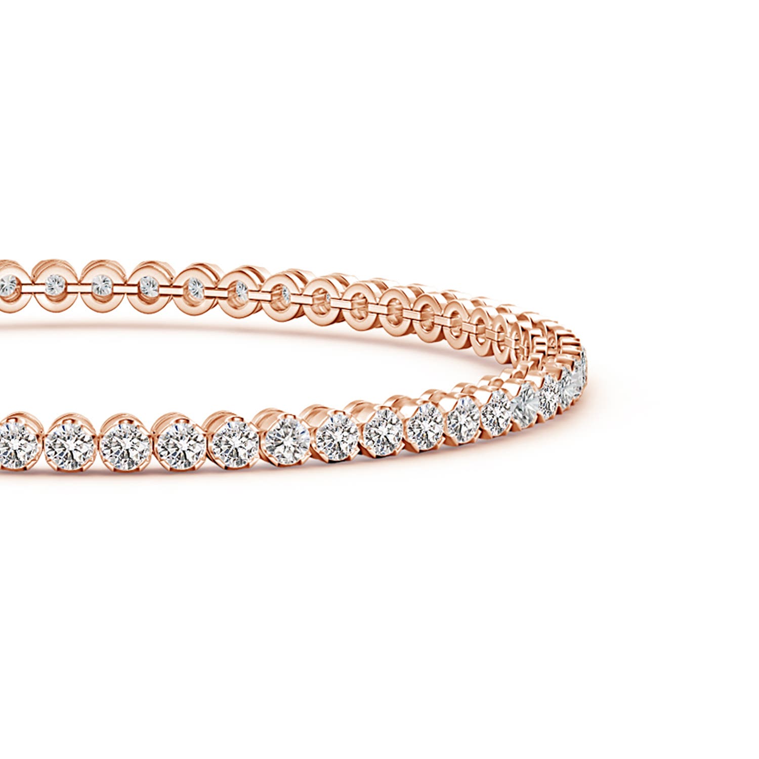 I-J, I1-I2 / 3.02 CT / 14 KT Rose Gold