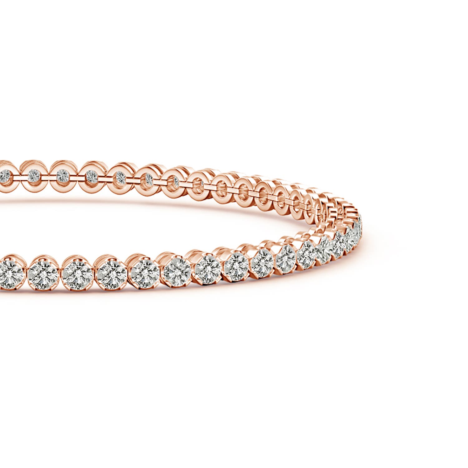 K, I3 / 3.02 CT / 14 KT Rose Gold