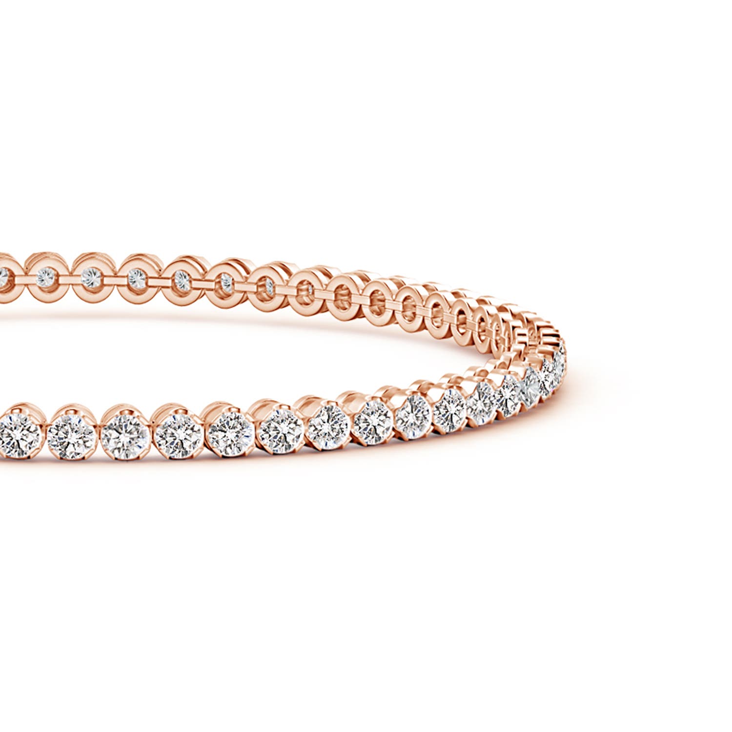 I-J, I1-I2 / 2.03 CT / 14 KT Rose Gold