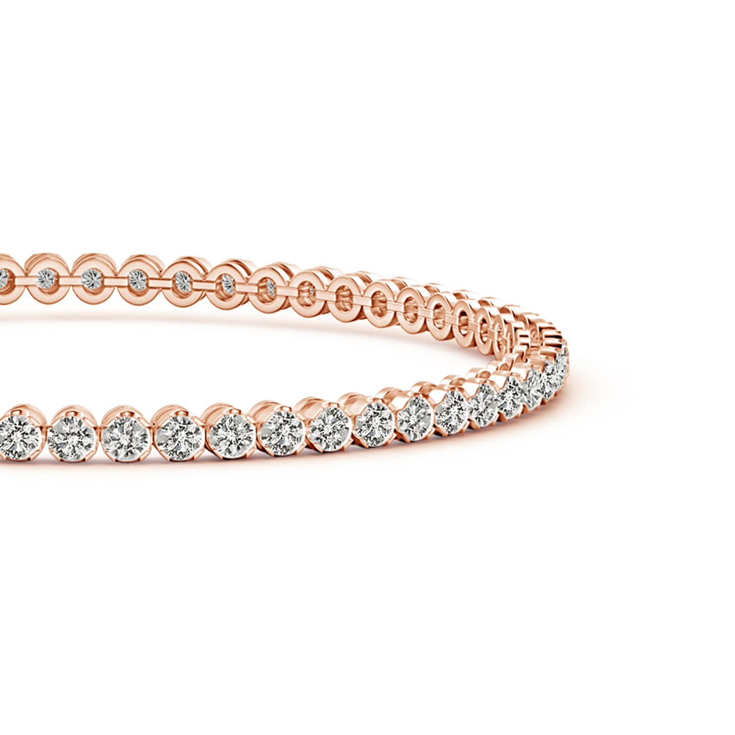 K, I3 / 2.03 CT / 14 KT Rose Gold