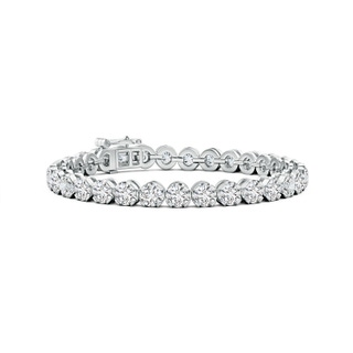 4.5mm HSI2 Classic Round Diamond Tennis Bracelet in 10K White Gold