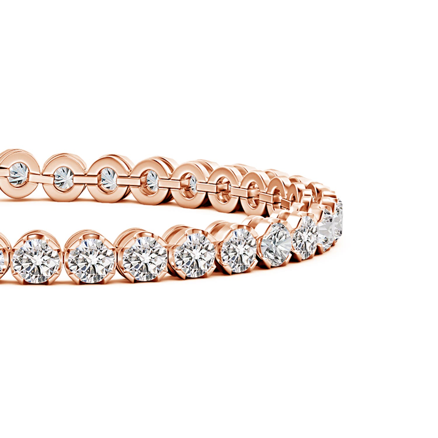 I-J, I1-I2 / 7.82 CT / 14 KT Rose Gold