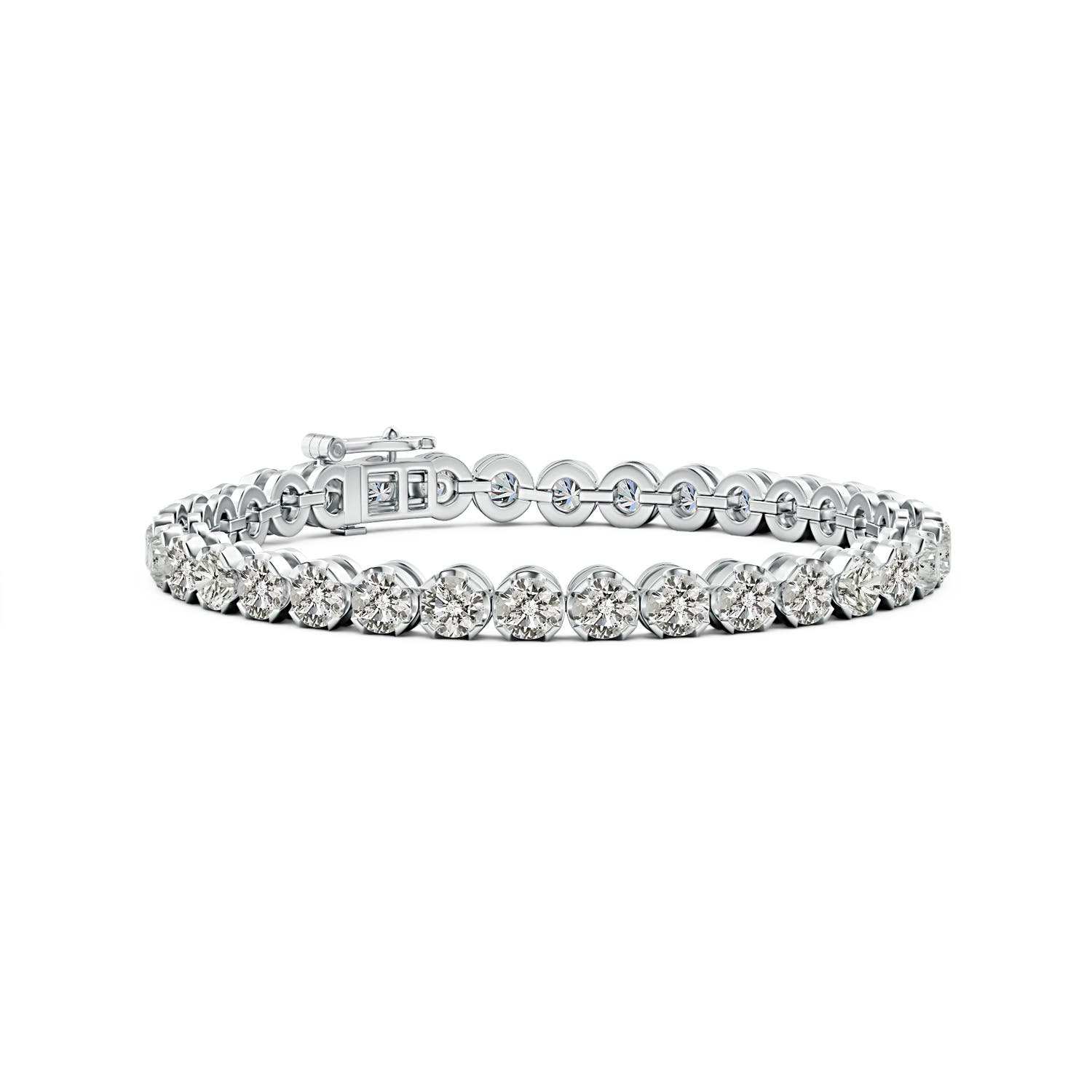 K, I3 / 7.82 CT / 14 KT White Gold