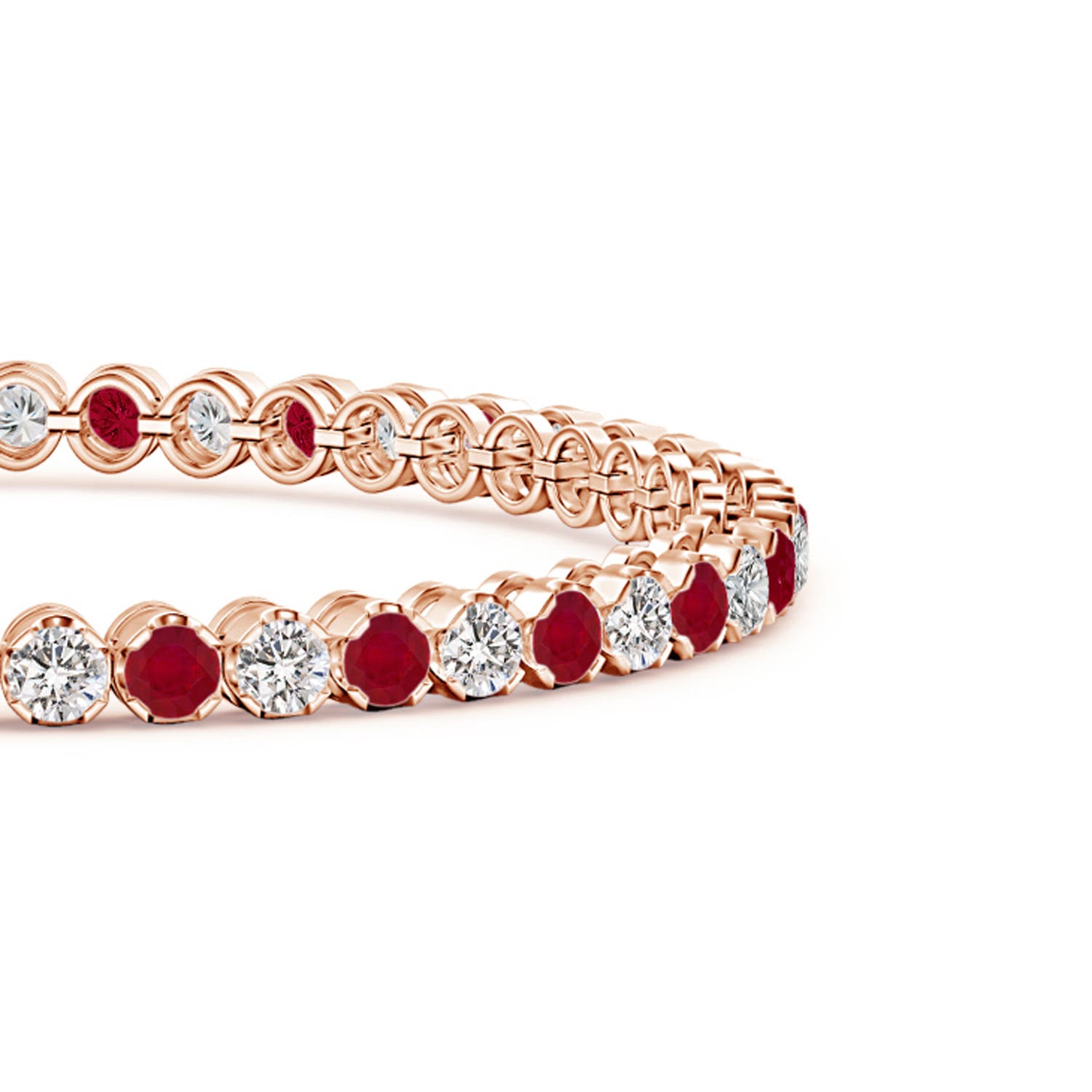 AA - Ruby / 6.38 CT / 14 KT Rose Gold