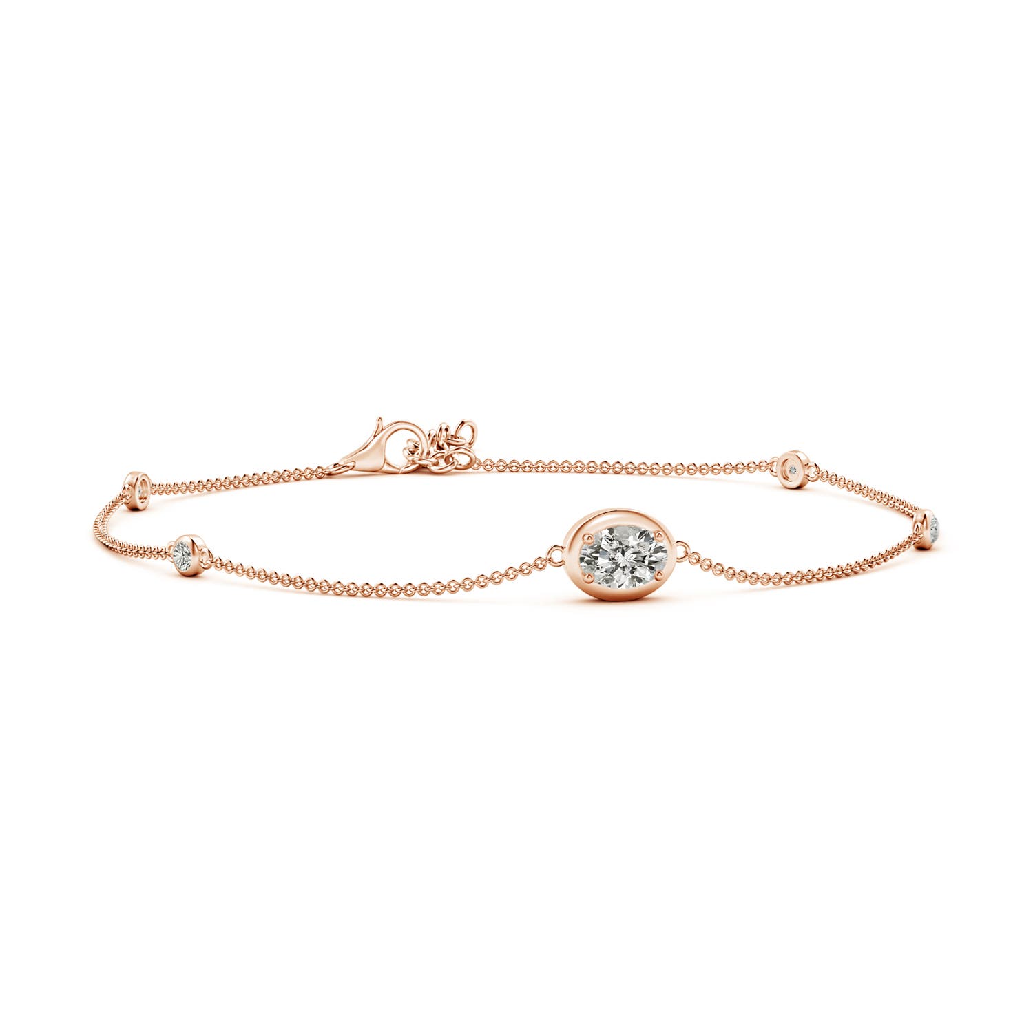 K, I3 / 1.02 CT / 14 KT Rose Gold