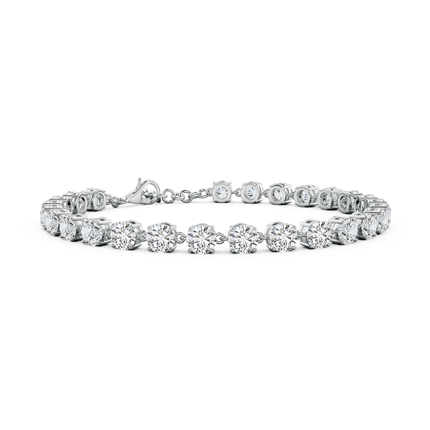 H, SI2 / 9.66 CT / 14 KT White Gold