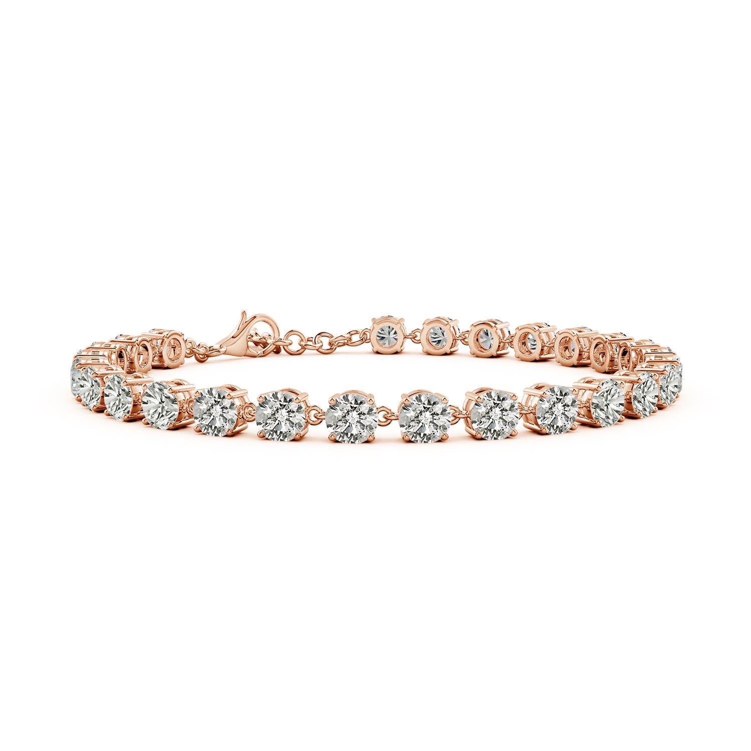 K, I3 / 9.66 CT / 14 KT Rose Gold