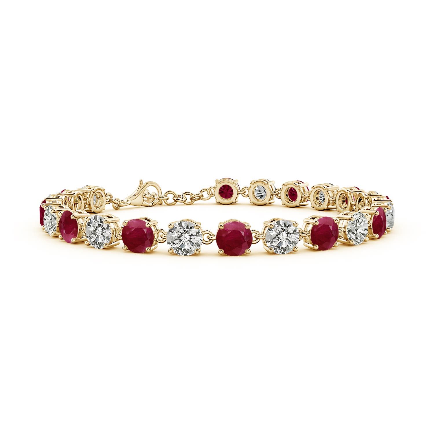 A - Ruby / 14.71 CT / 14 KT Yellow Gold