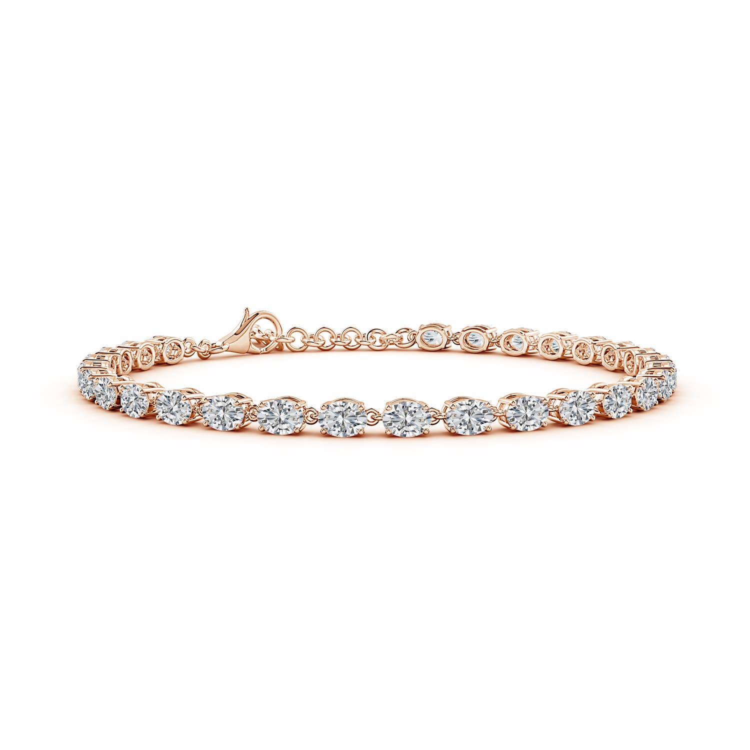 H, SI2 / 3.36 CT / 14 KT Rose Gold