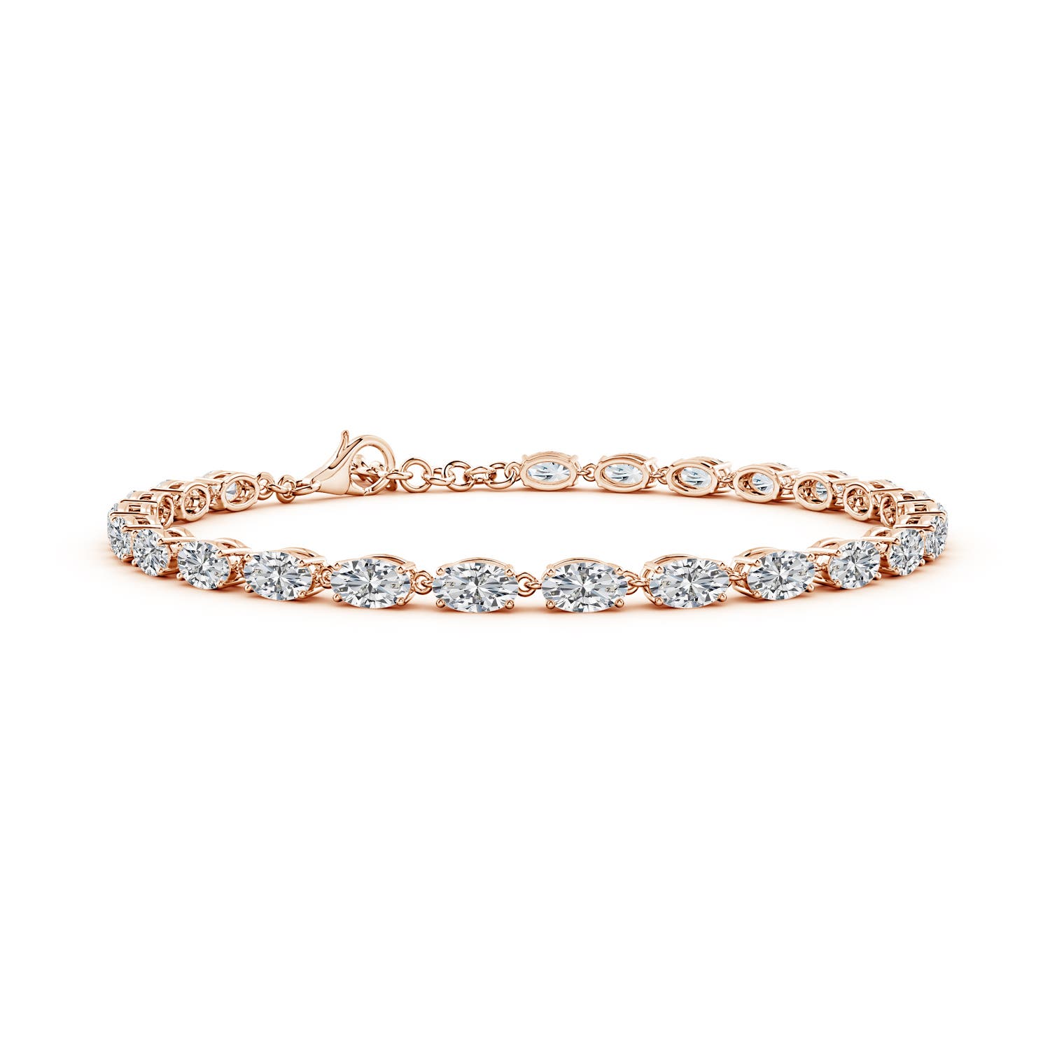 H, SI2 / 5.04 CT / 14 KT Rose Gold